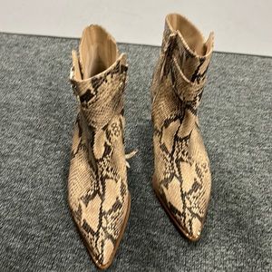 Heeled booties. Sam Edelman